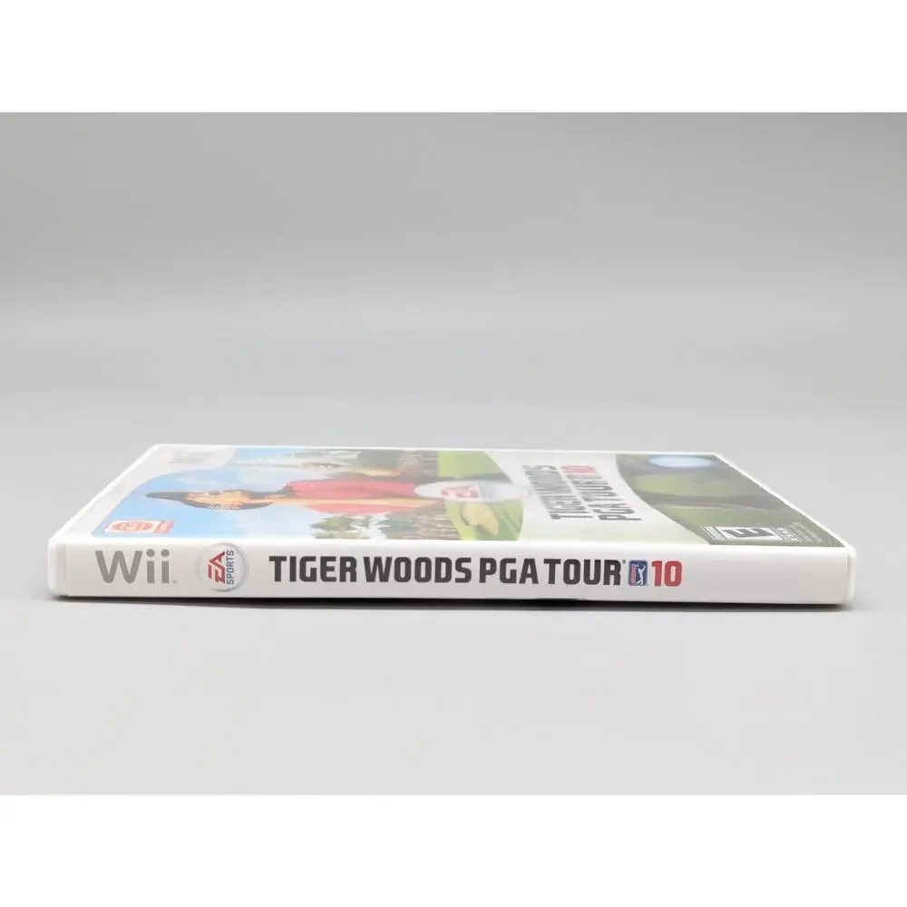 Tiger Woods PGA Tour 10 Nintendo Wii Replacement Case & Manual Only No Game
